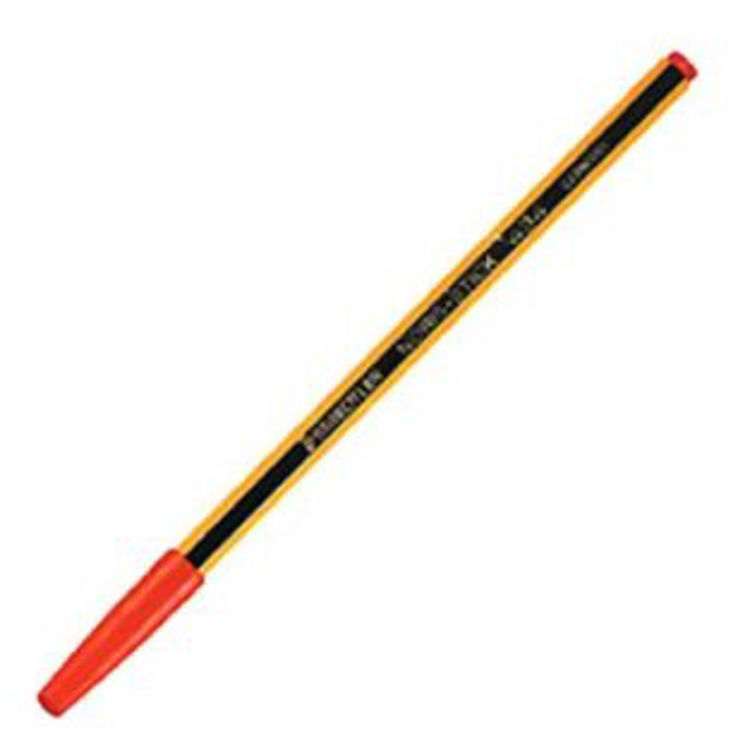 Picture of SN95 STAEDTLER NORIS STICK RED BALL POINT PEN